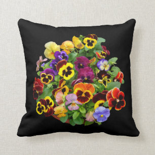 Coussin Écran Pansy ~ Lancer l'oreiller