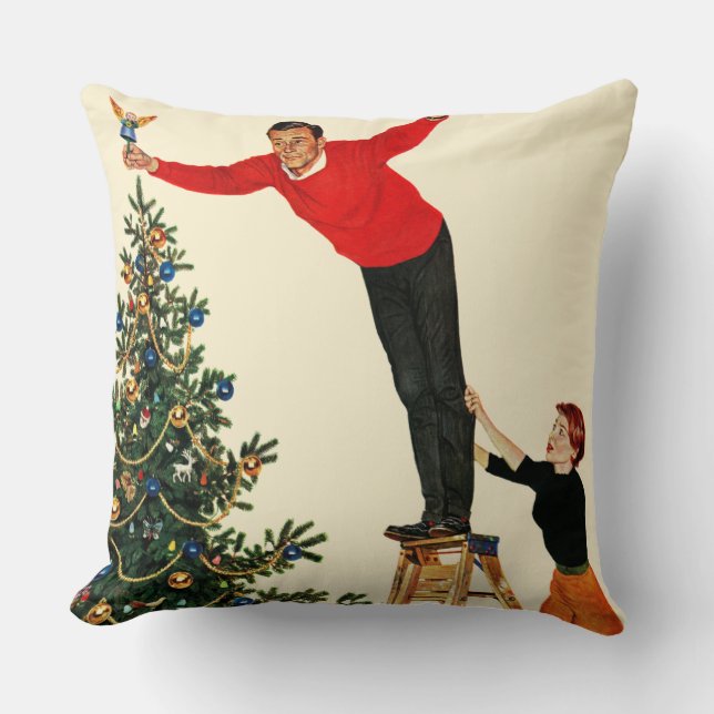 Coussin Écrimage de l'arbre (Recto)