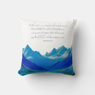 Coussin Écriture moderne Isaïe 54