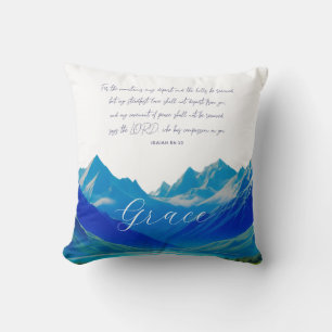 Coussin Écriture moderne Isaïe 54