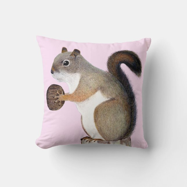 Coussin Écureuil (Recto)