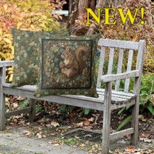 Coussin Écureuil d'automne William Morris