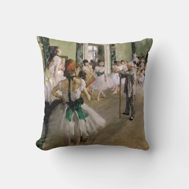 Coussin Edgar Degas - Classe Danse (Recto)