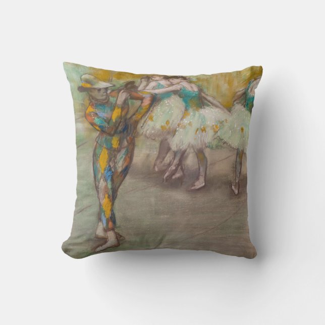 Coussin Edgar Degas - Harlequin Dance (Recto)