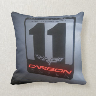 Coussin Édition bleue Z06 de carbone de 2011 Chevrolet