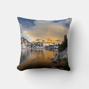 Coussin Ediza Lake Sunset - Sierra Nevada Mounts