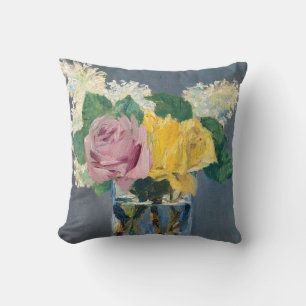 Coussin Edouard Manet - Lilas et Roses