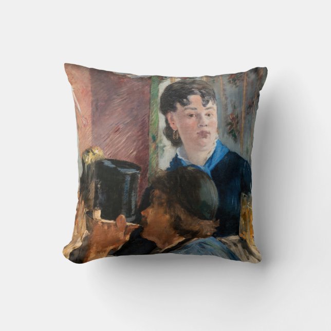 Coussin Edouard Manet - Serveuse de bière (Recto)