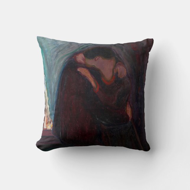 Coussin Edvard Munch - Le baiser (Recto)