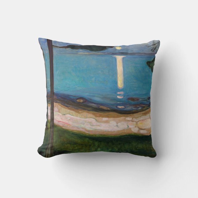 Coussin Edvard Munch - Lune (Recto)