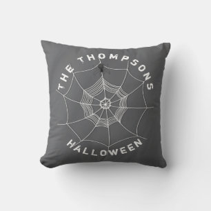 Coussin Éffrayant Spider dans Spider Web Personnalisé