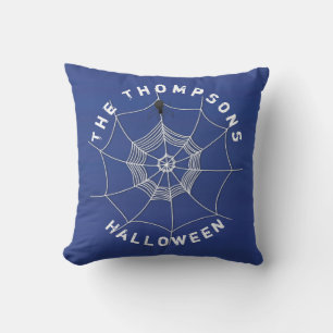 Coussin Éffrayant Spider dans Spider Web Personnalisé