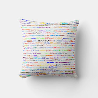Coussin El Paso Texte Design II Pilote