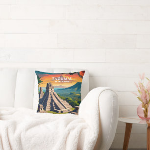 Coussin El Salvador Travel Vintage Retro