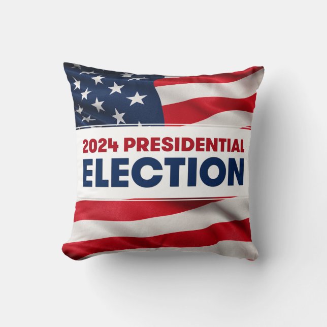 Coussin Élection présidentielle américaine de 2024 (Recto)
