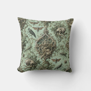 Coussin Elégance Chitinique - Design de papier peint d'ins