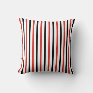 Coussin Élégance de bande verticale