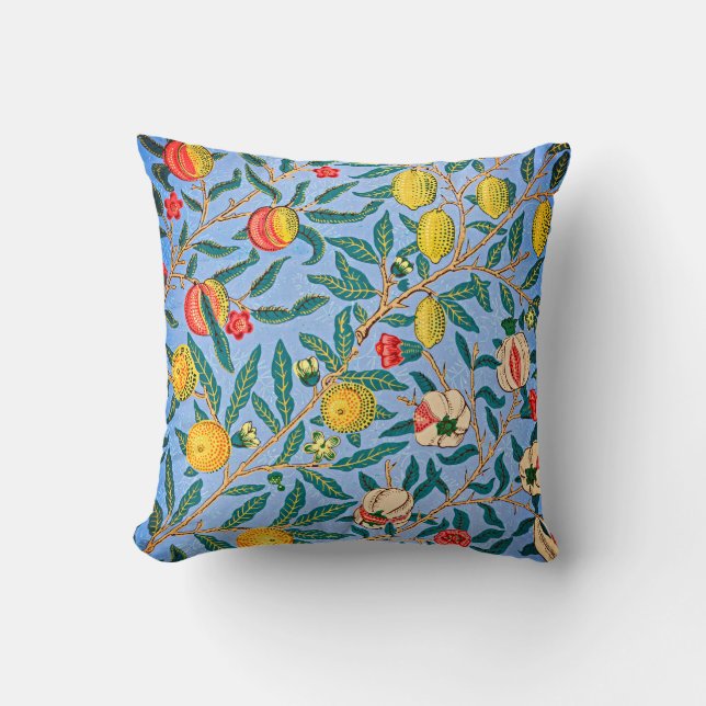 Coussin Élégance intemporelle : Les quatre fruits de Willi (Recto)