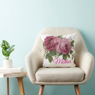 Coussin Élégance Rose Rose