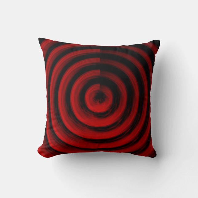 Coussin élégant avec design abstrait moderne (Recto)