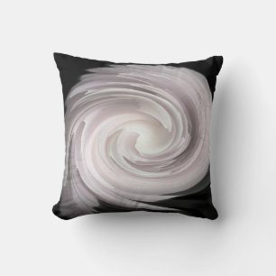 Coussin Élégant Carré Abstrait rose pâle