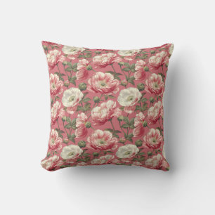 Coussin Élégant Coloré Stylish Romantique Floral Chic