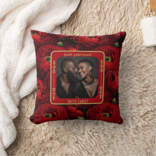 Coussin Élégant Cousin Cousine 10e Anniversaire de Mariage