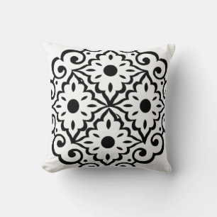 Coussin Élégant Coussin de Jet Géométrique Marocai