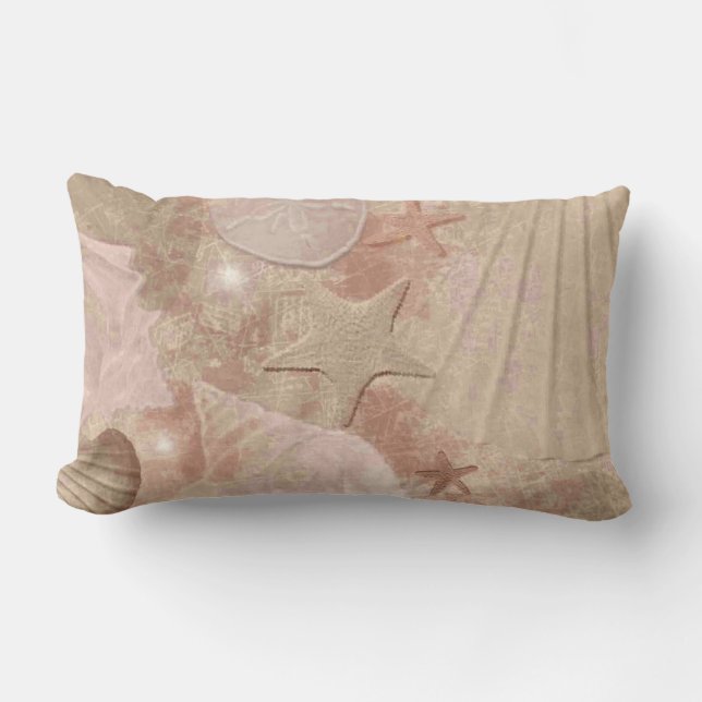 Coussin élégant de coquillage rose (Recto)