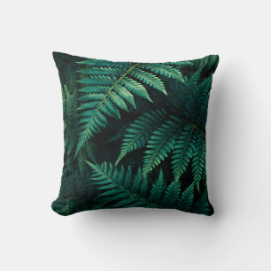 Coussin Élégant Feuillage Botanique de Cottage Stylé 
