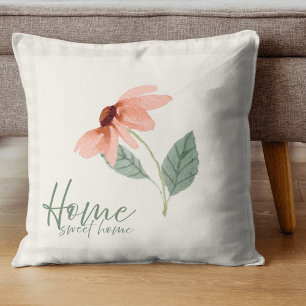 Coussin Élégant Floral Home extérieur Jeu d'oreiller
