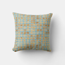 Elegant, Gold Soft Blue Polkadot Pattern