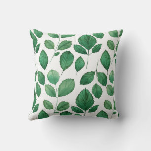 Coussin Élégant Jardin Botanique Feuillage Chic et Raffiné