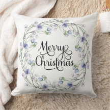 Élégant Joyeux Noël avec Wreath d'hiver