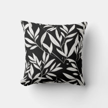 Elegant Leaf botanique d'impression lancer oreille