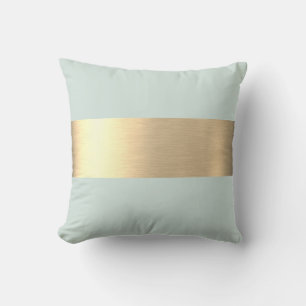 Coussin Élégant minimaliste moderne Votre nom