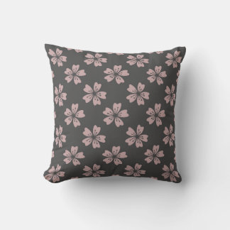 Coussin Élégant Motif en fleurs