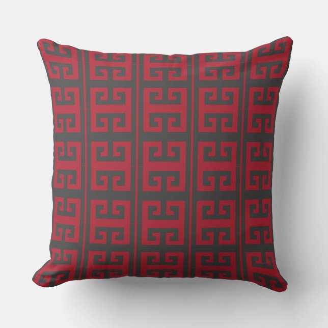 Coussin Élégant Motif géométrique (Recto)