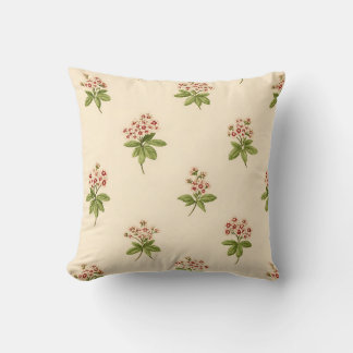 Coussin Élégant Vintage Élégant Romantique Floral Chic