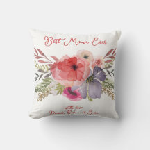 Elégante jolie aquarelle Florals Fête des mères