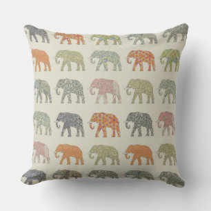 Coussin Élément Coloré Motif Animal Contemporain