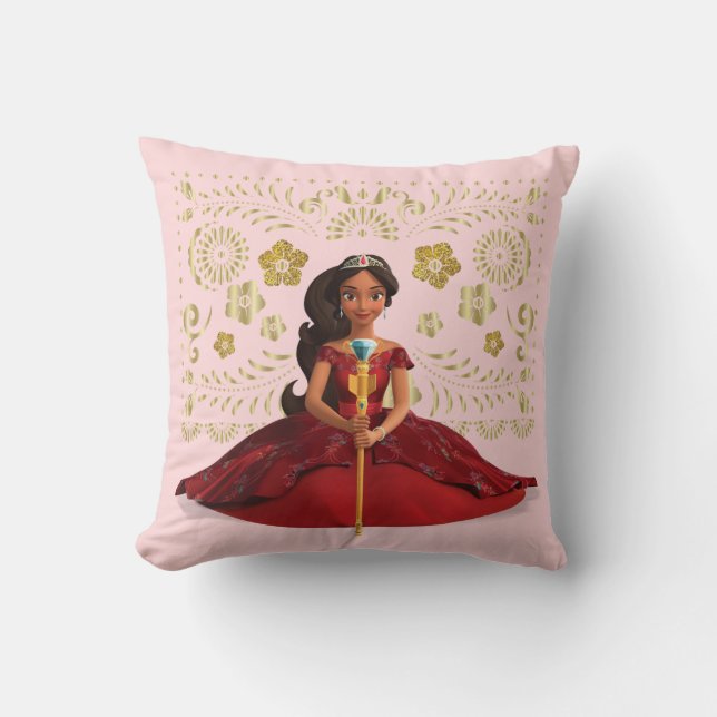 Coussin Elena| Elena Habillée Royalement (Recto)