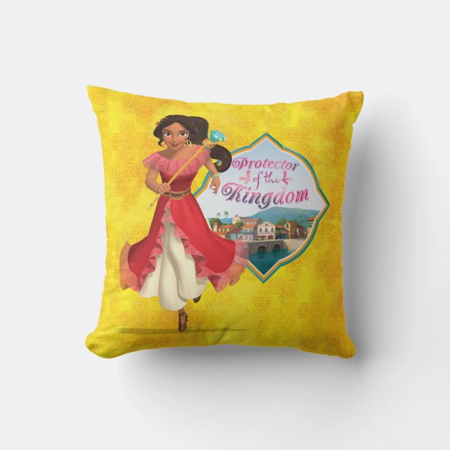 Coussin Elena| Protecteur du Royaume (Recto)