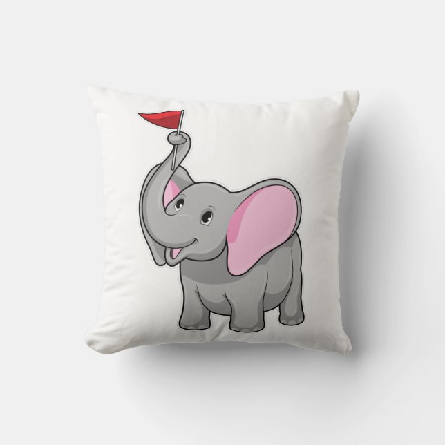 Coussin Elephant (Recto)