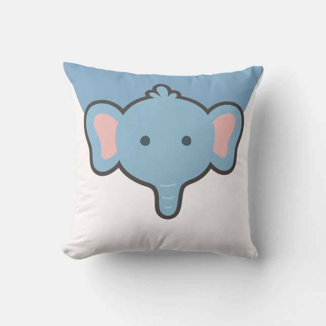 Coussin Eléphant bébé (Recto)