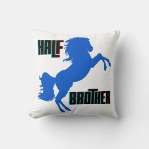 Coussin Élevage du cheval demi-frère