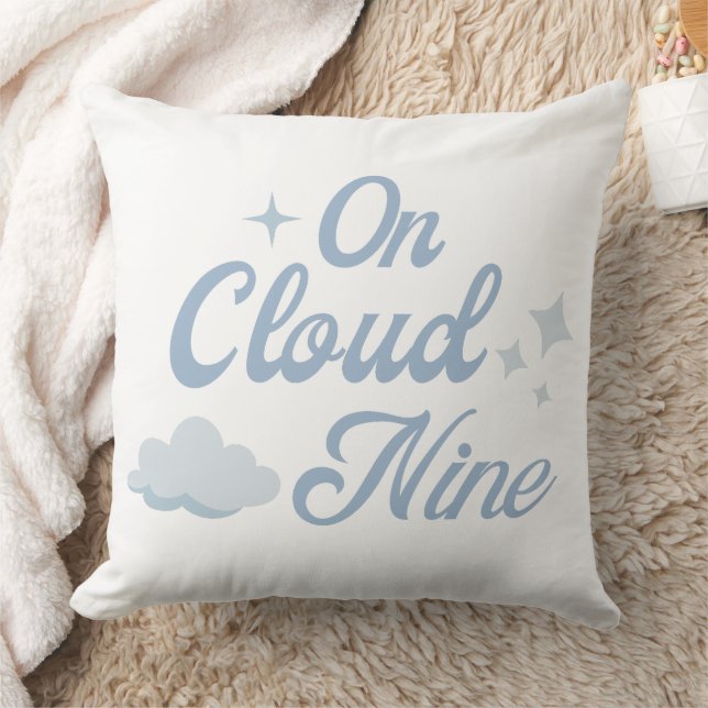 Coussin Elle est sur un nuage Décoration de l'enterrement  (Couverture)