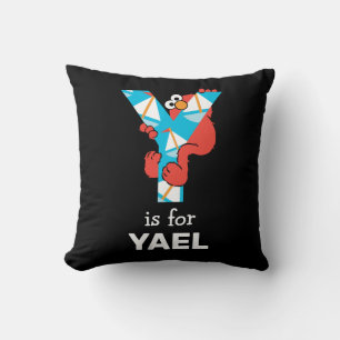 Coussin Elmo Alphabet   Y Yacht