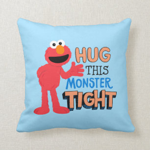 Coussin Elmo   Enserrez ce monstre serré