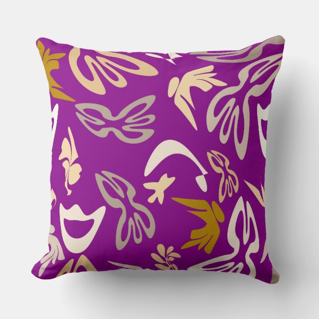 Coussin Elves, Butterflies and Masks 6 (Recto)